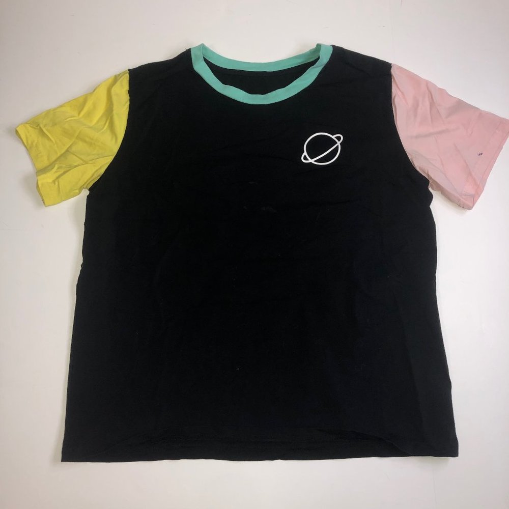 SHEIN 90s Style Multicolor Tee